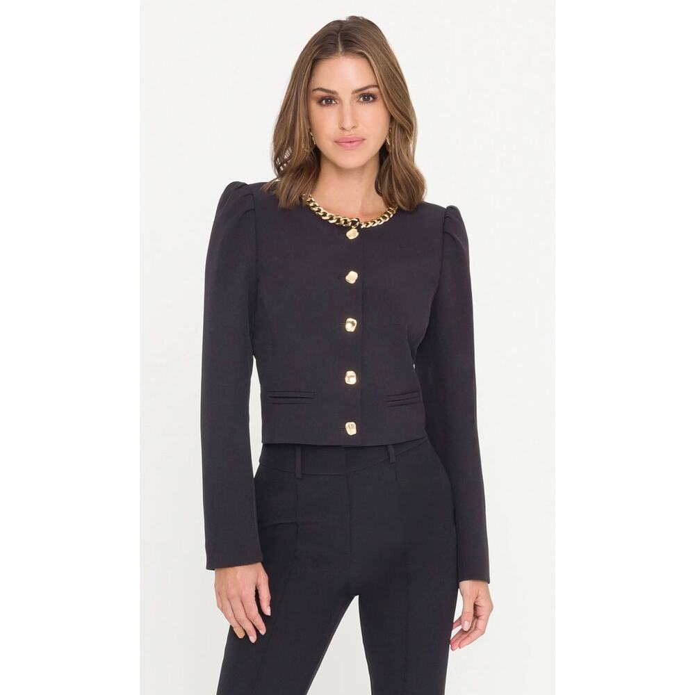 Generation Love Chiara Chain Trim Jacket size M medium - Picture 2 of 9